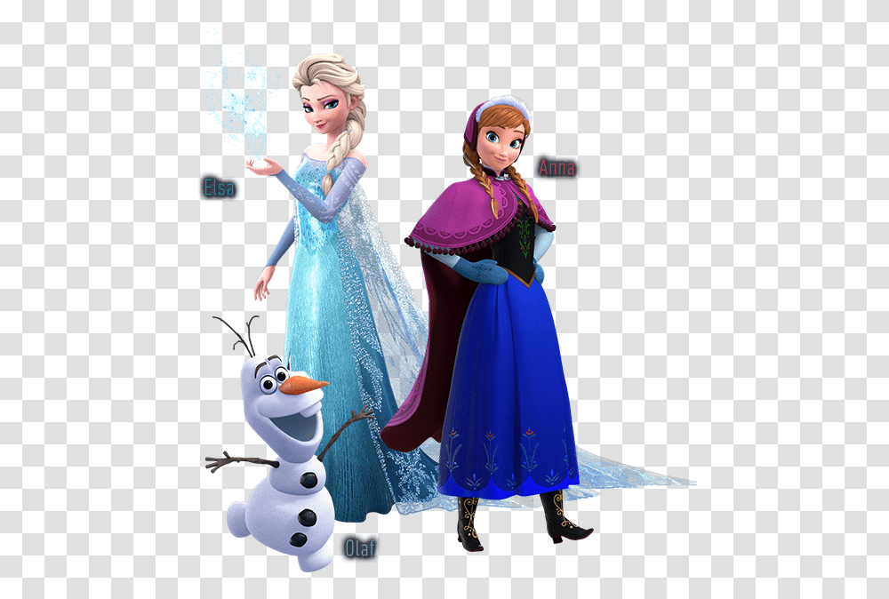 Frozen Characters Kingdom Hearts 3 Frozen Anna, Doll, Toy, Person Transparent Png