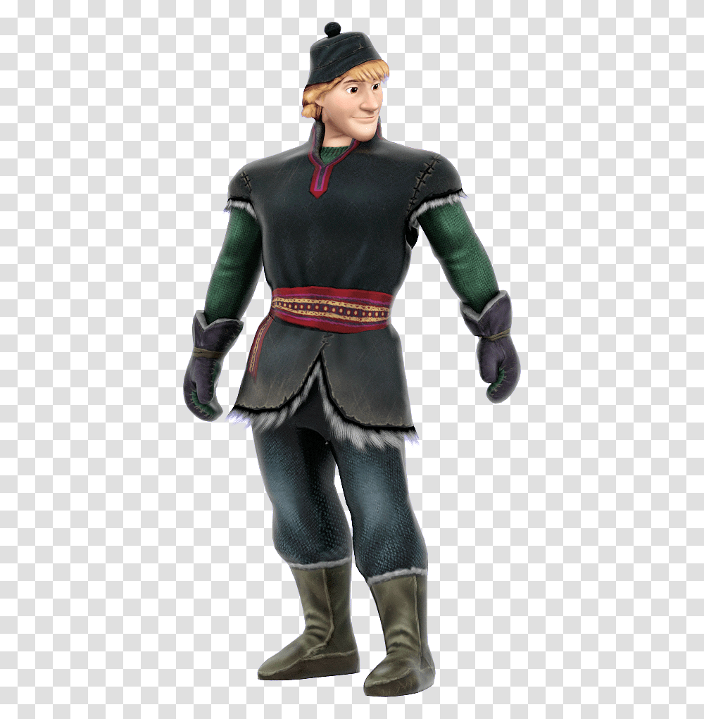 Frozen Characters Kristoff, Person, Human, Toy, Doll Transparent Png