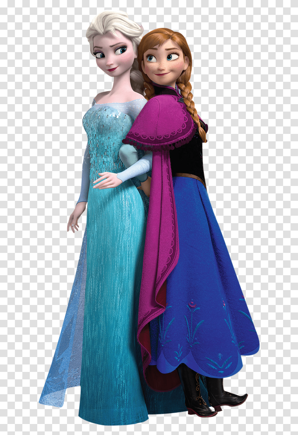 Frozen Disney Anna Elsa01 Elsa Anna, Evening Dress, Robe, Gown Transparent Png