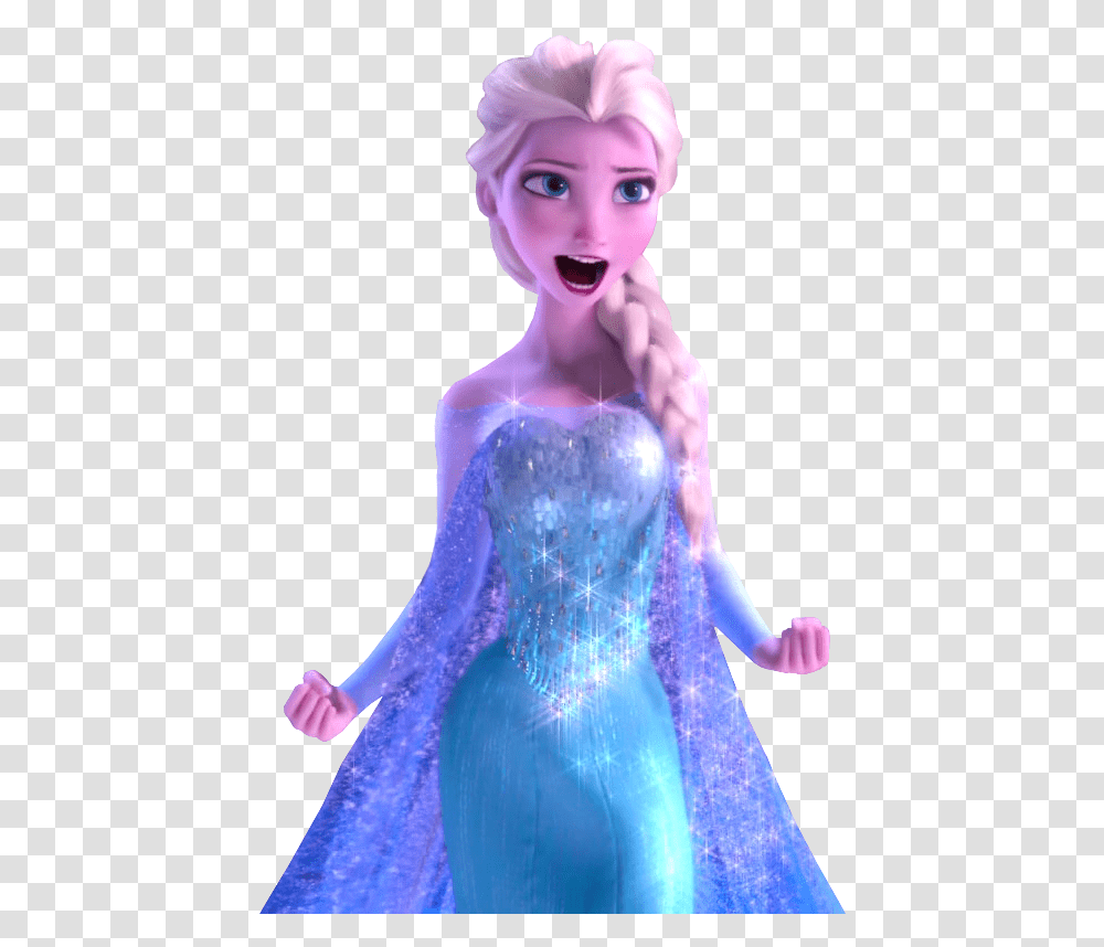 Frozen Elsa, Dress, Evening Dress, Robe Transparent Png