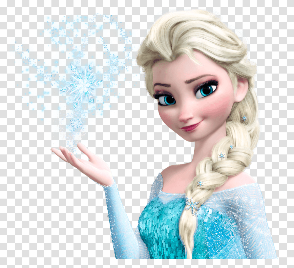 Frozen Elsa, Doll, Toy, Hair, Person Transparent Png