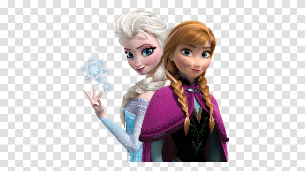 Frozen Elsa Olaf Anna Free Hd Image Clipart Elsa And Anna Frozen, Doll, Toy, Figurine, Person Transparent Png