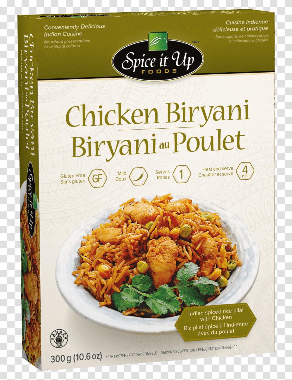Frozen Foods Indian Chicken Biryani, Plant, Meal, Produce, Dish Transparent Png