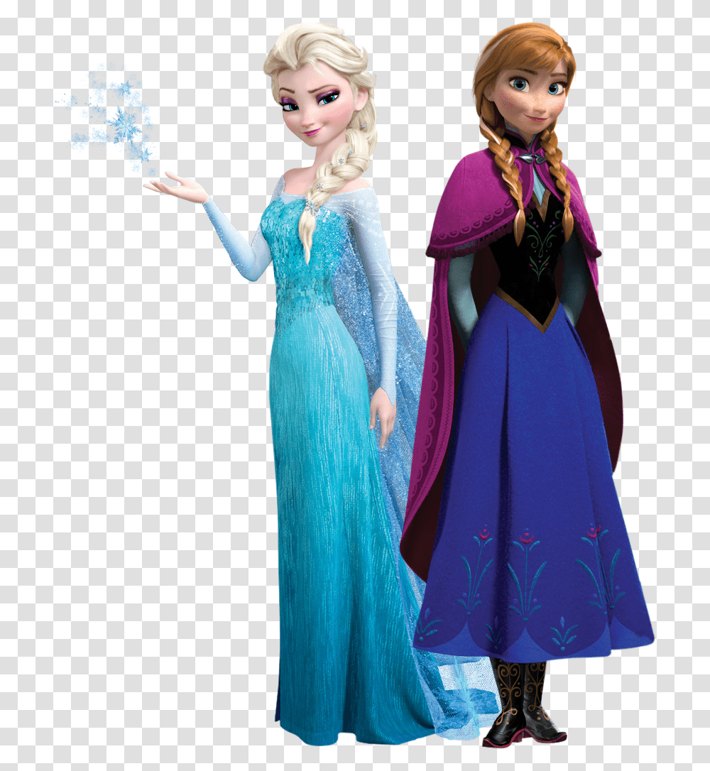 Frozen Free Clipart Anna Elsa Frozen, Dress, Evening Dress, Robe Transparent Png