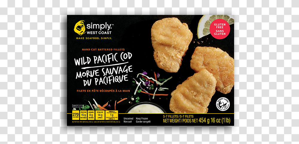 Frozen Gluten Free Fish And Chips Canada, Fried Chicken, Food, Nuggets, Poster Transparent Png