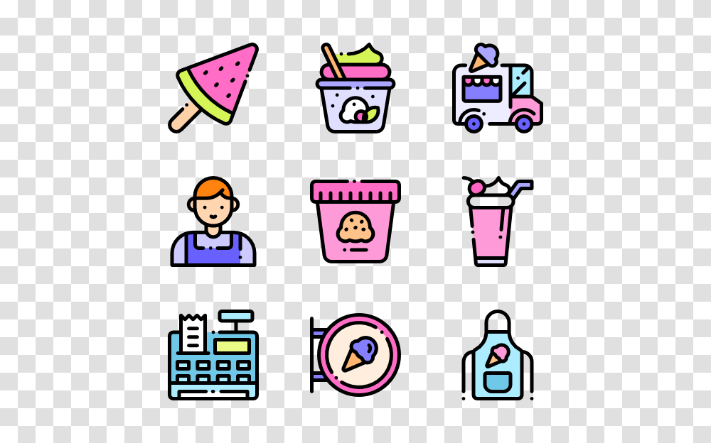 Frozen Icecream Icons, Performer, Hat Transparent Png