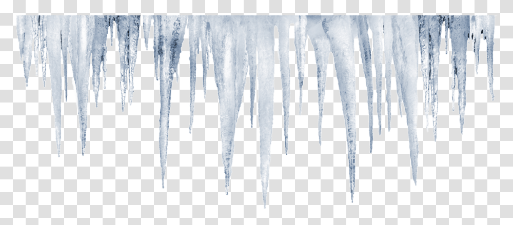 Frozen Icicles Background, Nature, Ice, Outdoors, Snow Transparent Png