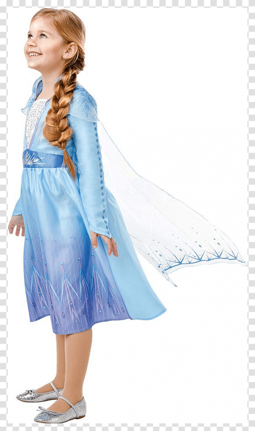 Frozen Ii Disfraz Elsa Classic Inf Talla 5 A 7 Elsa, Costume, Hair, Person Transparent Png