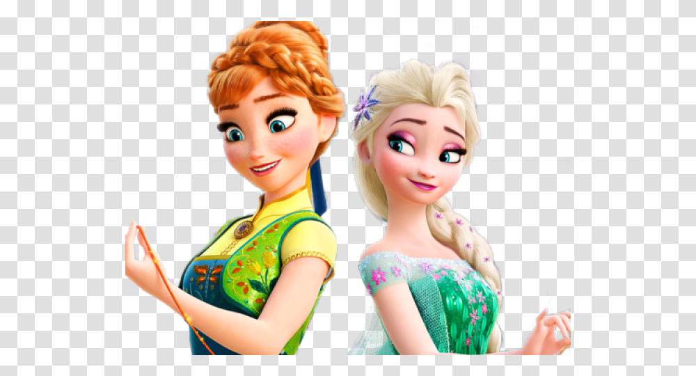 Frozen Images Frozen Fever Anna And Elsa, Doll, Toy, Person, Human Transparent Png