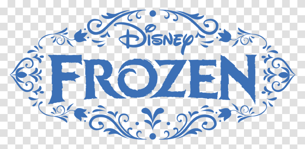 Frozen Logo Disney Frozen Logo Vector, Text, Calligraphy, Handwriting, Graphics Transparent Png