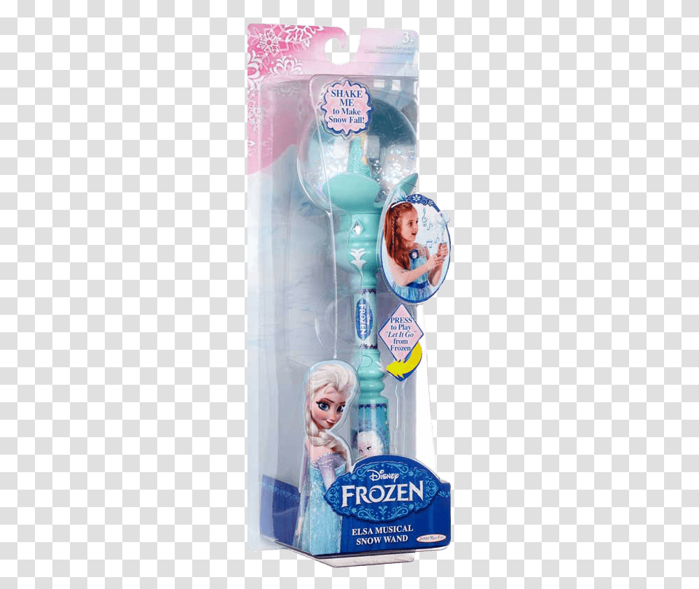Frozen Magic Bubble Wand, Doll, Toy, Person, Human Transparent Png