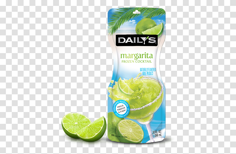 Frozen Margaritas In A Bag Image Frozen Pouches, Plant, Citrus Fruit, Food, Lime Transparent Png