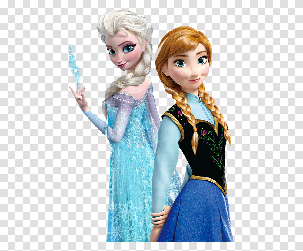 Frozen Movie Elsa And Anna, Apparel, Evening Dress, Robe Transparent Png