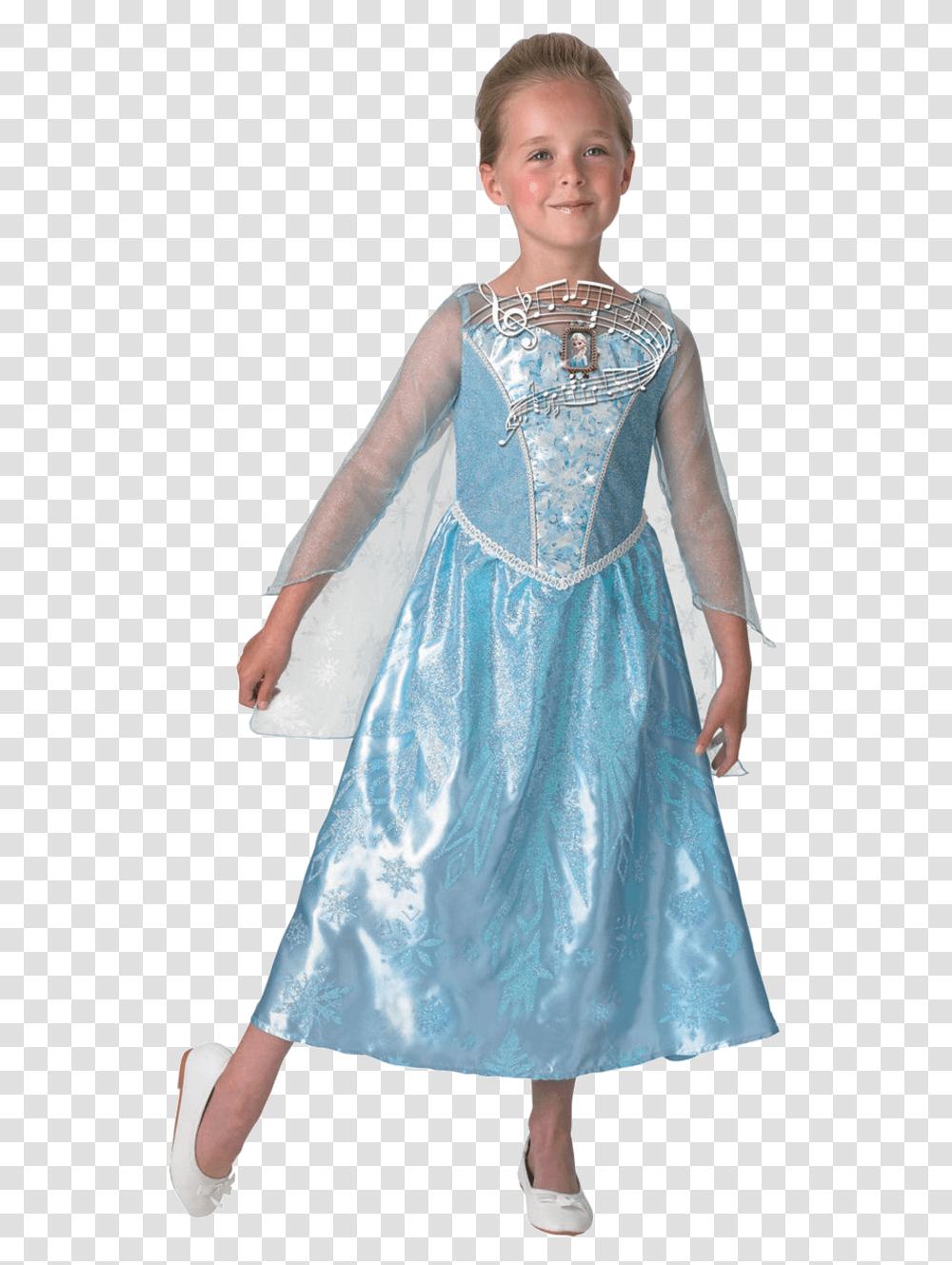 Frozen Musical Dress Elsa, Apparel, Costume, Female Transparent Png