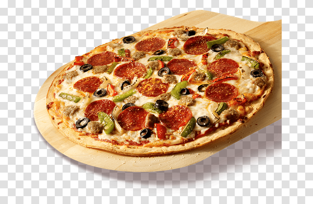 Frozen Pizza, Food, Dish, Meal, Cake Transparent Png
