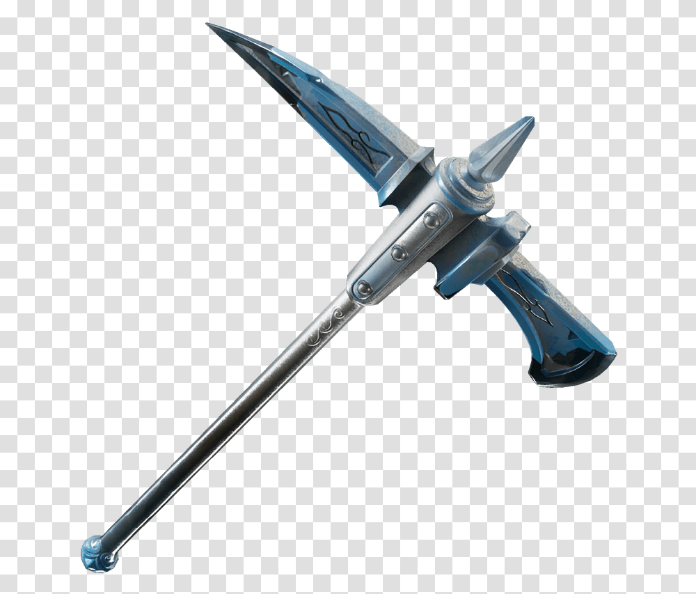Frozen Red Knight Pickaxe, Weapon, Weaponry, Hammer, Tool Transparent Png