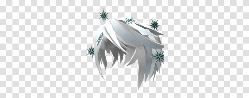 Frozen Snowflake Hair Youtube Free Roblox Hair, Art, Graphics, Dragon, Crystal Transparent Png