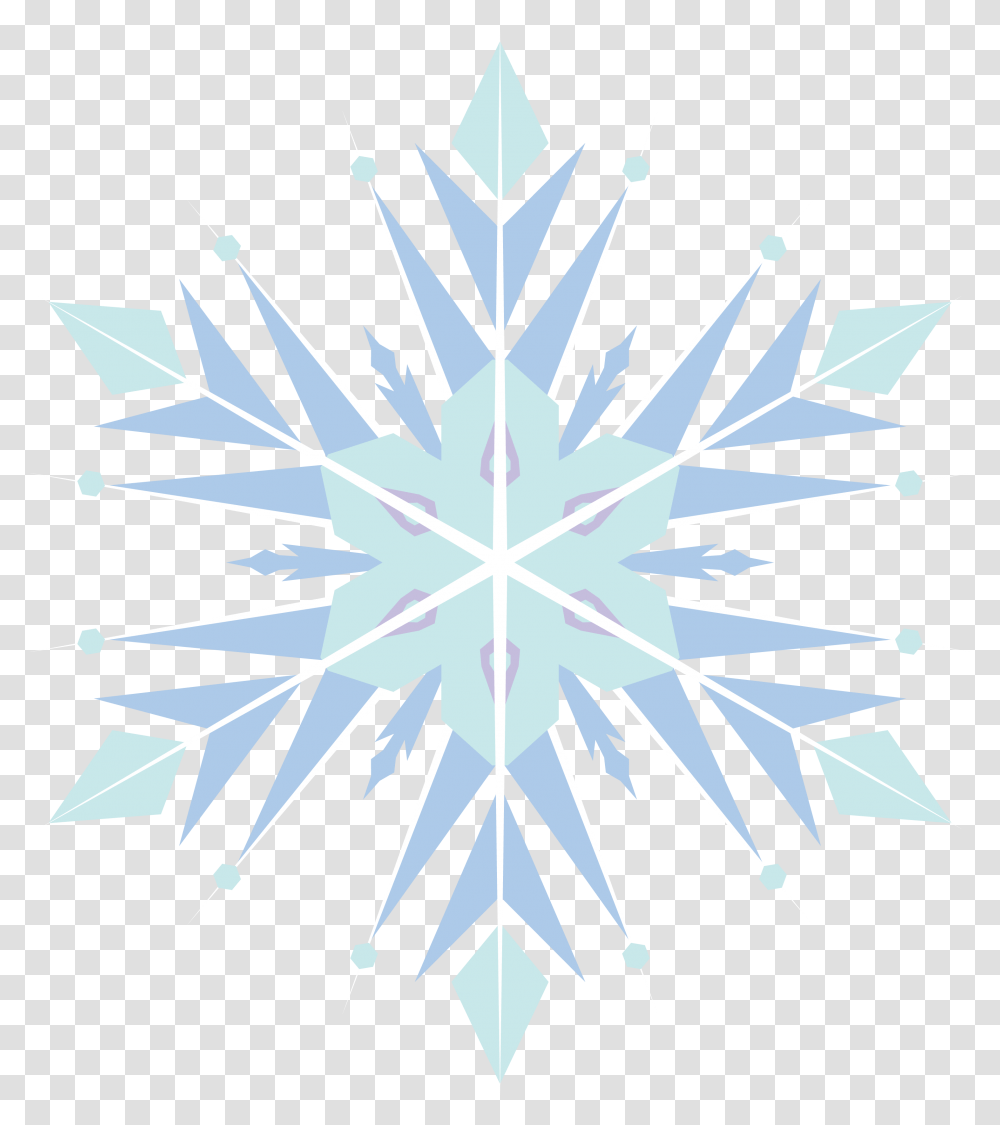 Frozen Snowflake, Nature, Outdoors, Ice, Pattern Transparent Png