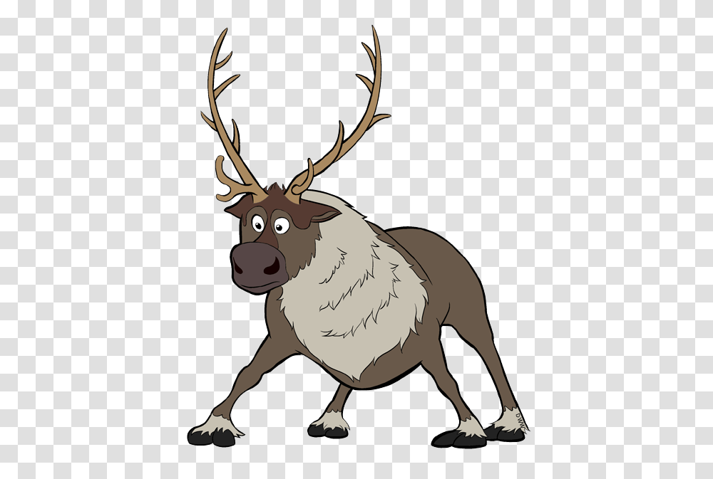Frozen Sven Background, Elk, Deer, Wildlife, Mammal Transparent Png