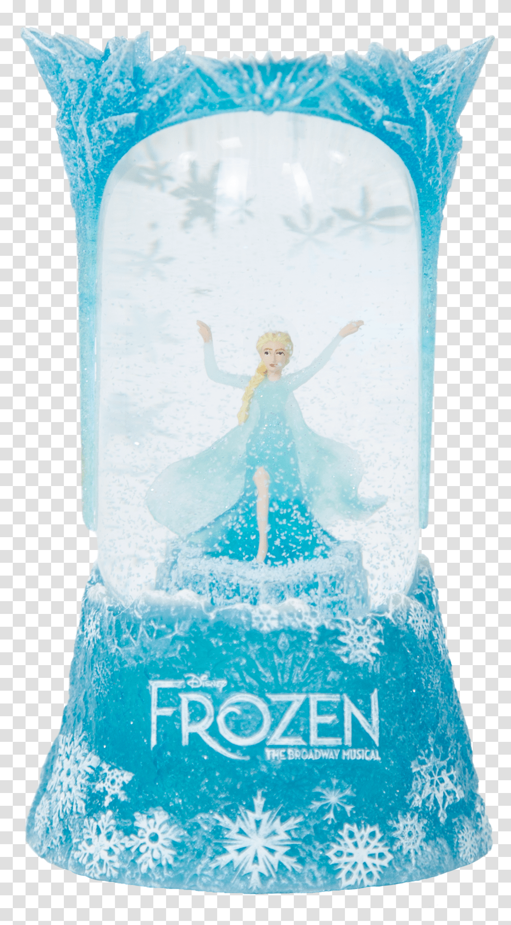 Frozen The Broadway Musical Elsa Snowglobe Musical Elsa Let It Go Snowglobe Transparent Png