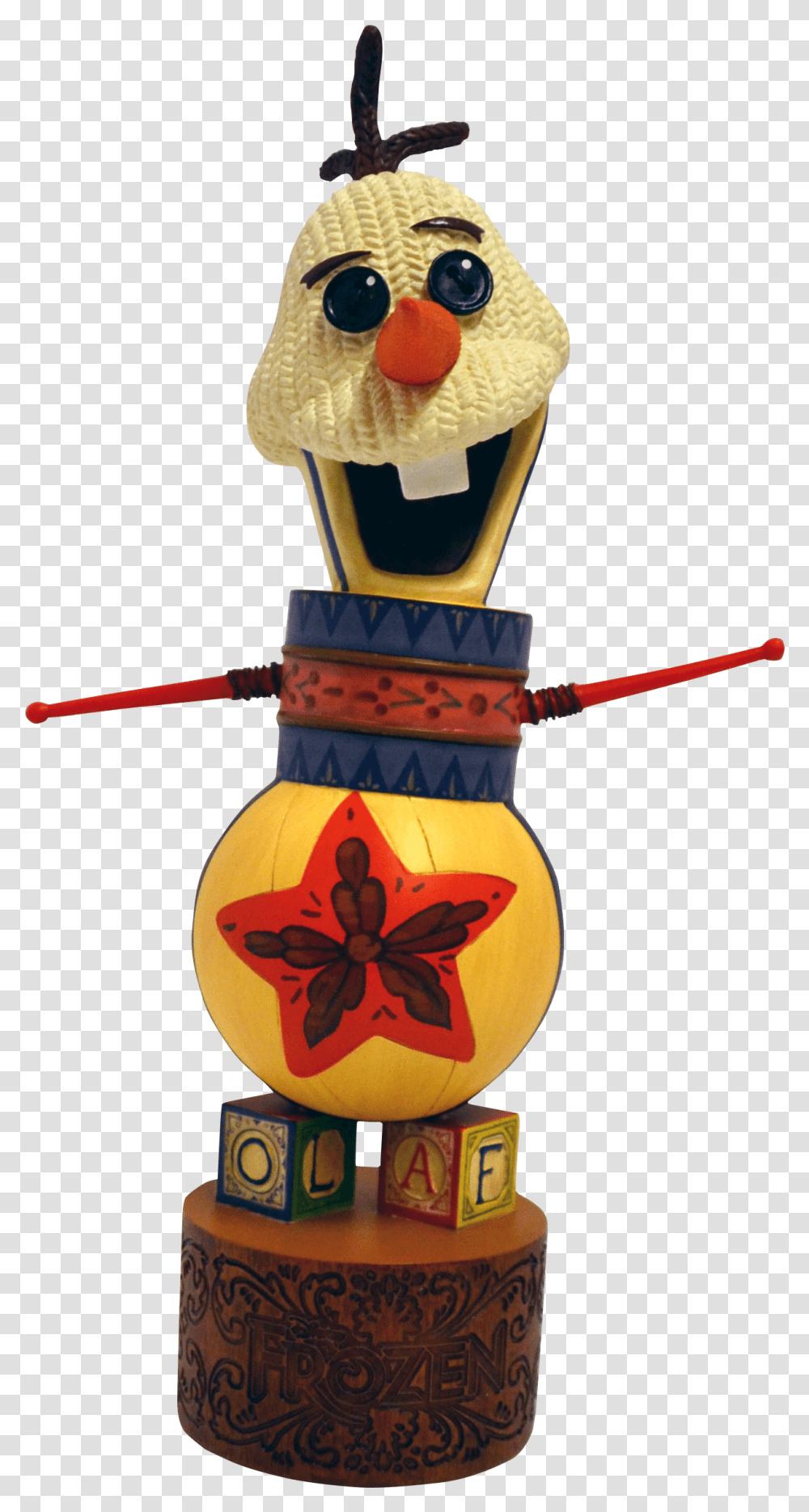Frozen The Broadway Musical Olaf Statue, Toy, Plant, Food, Produce Transparent Png