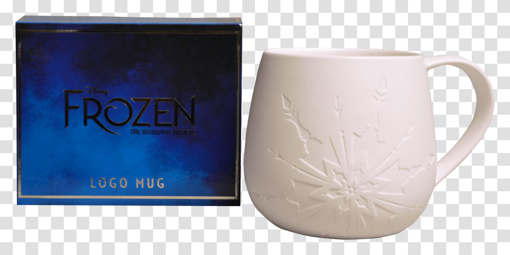 Frozen The Broadway Musical White Logo Mug Cup Transparent Png