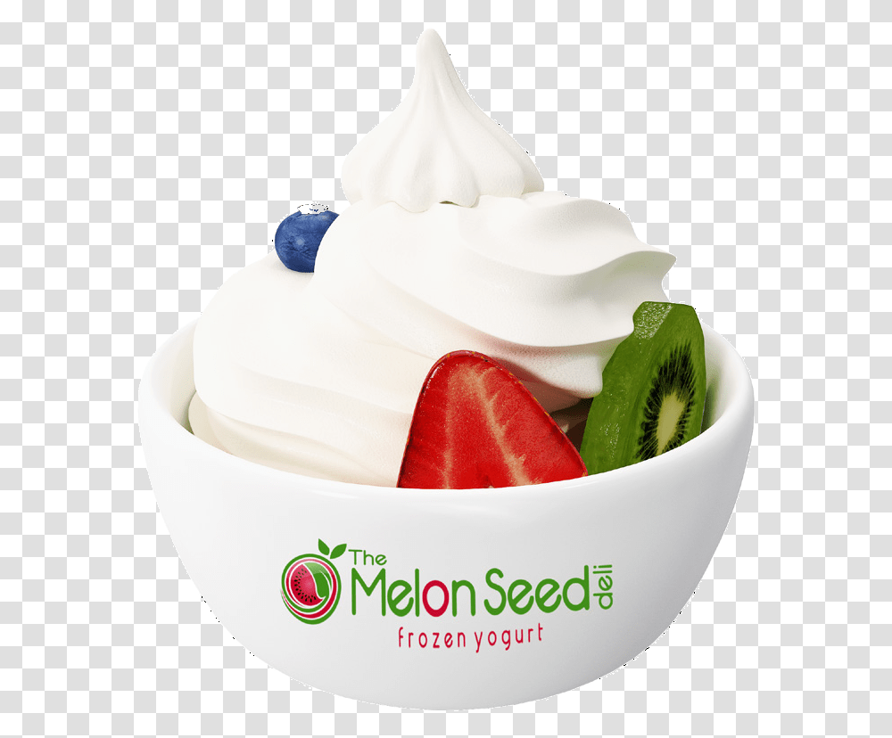 Frozen Yogurt, Cream, Dessert, Food, Creme Transparent Png