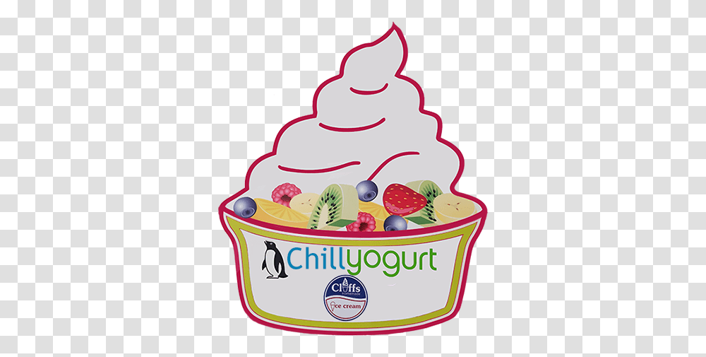 Frozen Yogurt Ice Cream In Randolph Nj Morris County, Plant, Birthday Cake, Dessert, Food Transparent Png