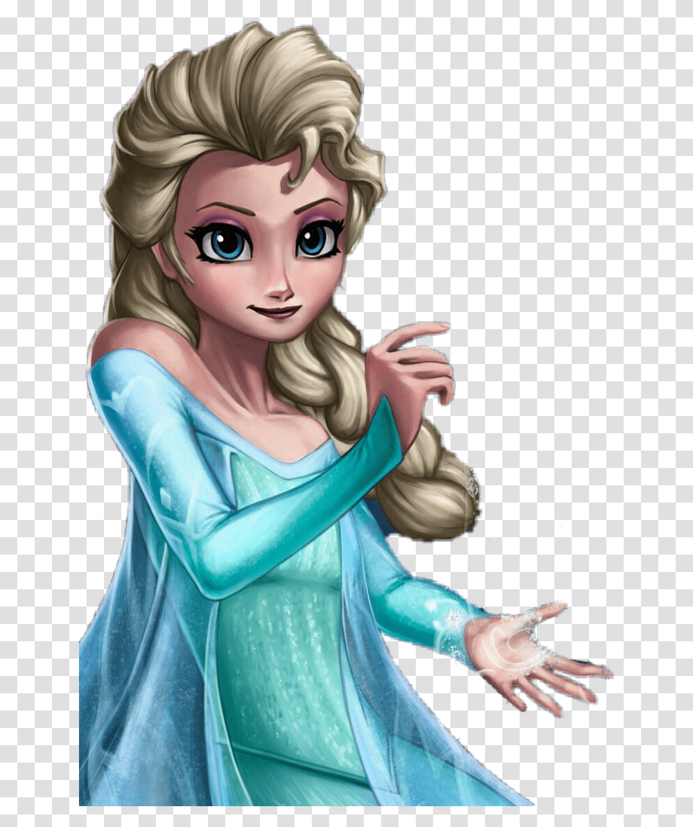 Frozenelsasticker Princess Disney Cartoonstickeremix Disney Frozen Princess Cartoon, Doll, Toy, Apparel Transparent Png