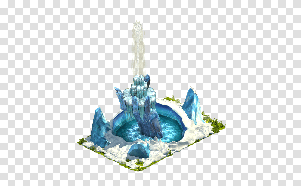 Frozenfountain, Water, Nature, Outdoors, Ice Transparent Png