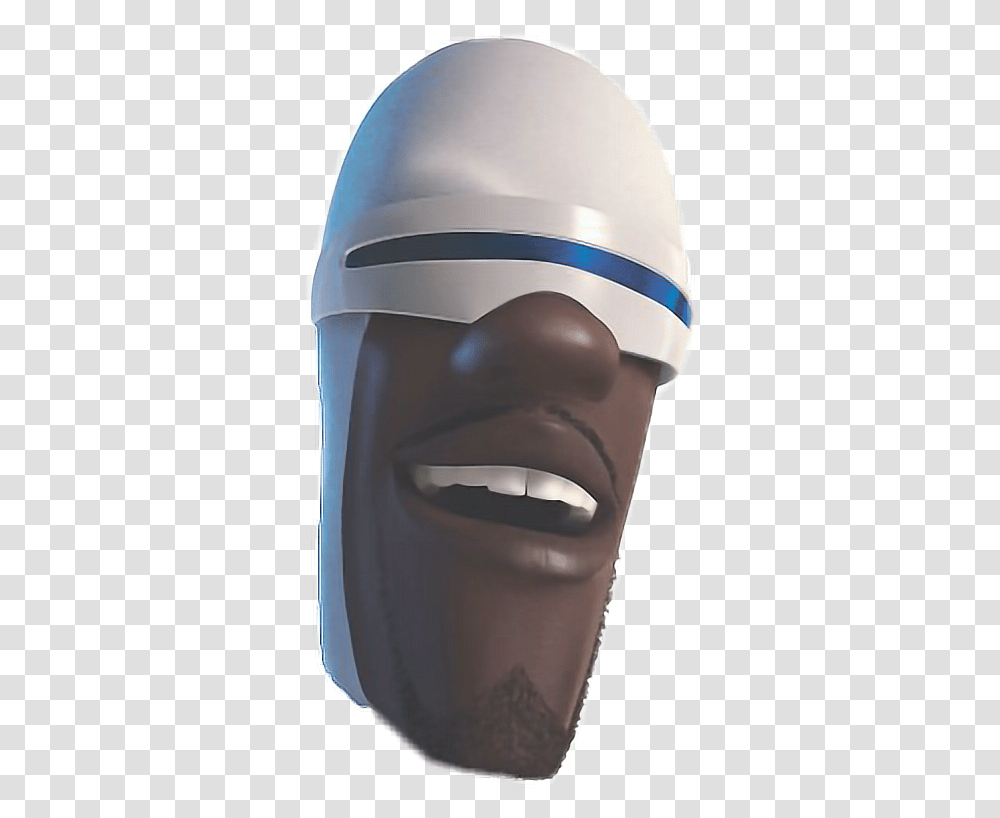 Frozone Freetoedit Incredibles Frozone, Helmet, Apparel, Mouth Transparent Png
