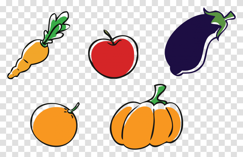 Fruit And Veg Clipart, Plant, Pumpkin, Vegetable, Food Transparent Png