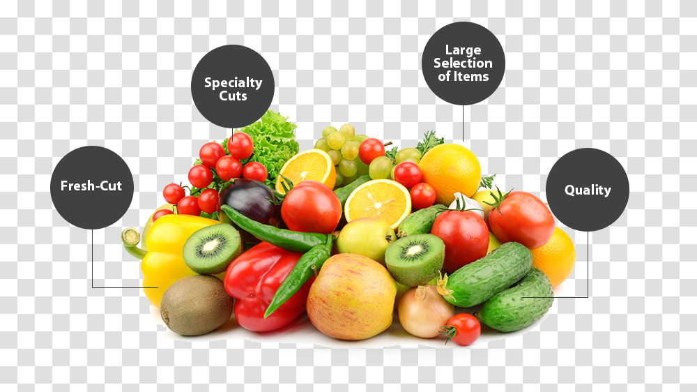 Fruit And Vegetable Fresh Cut Fruit And Vegetables, Plant, Citrus Fruit, Food, Orange Transparent Png