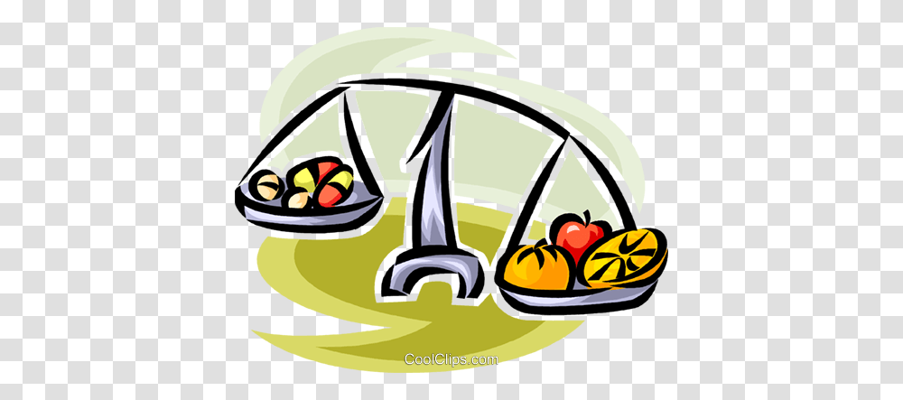Fruit And Vegetables On A Scale Royalty Free Vector Clip Art, Vehicle, Transportation, Angry Birds, Label Transparent Png