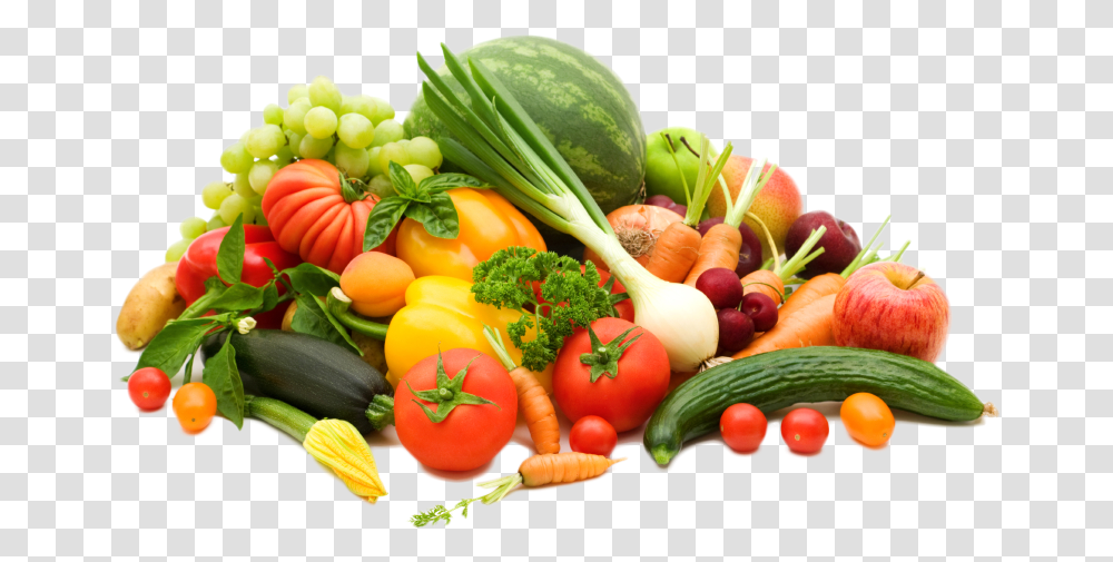 Fruit And Vegetables White Background, Plant, Food, Produce, Vase Transparent Png