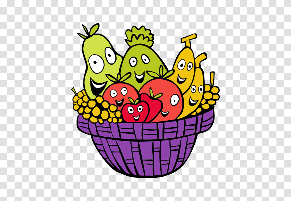 Fruit Basket Clipart, Food, Plant, Bird, Animal Transparent Png