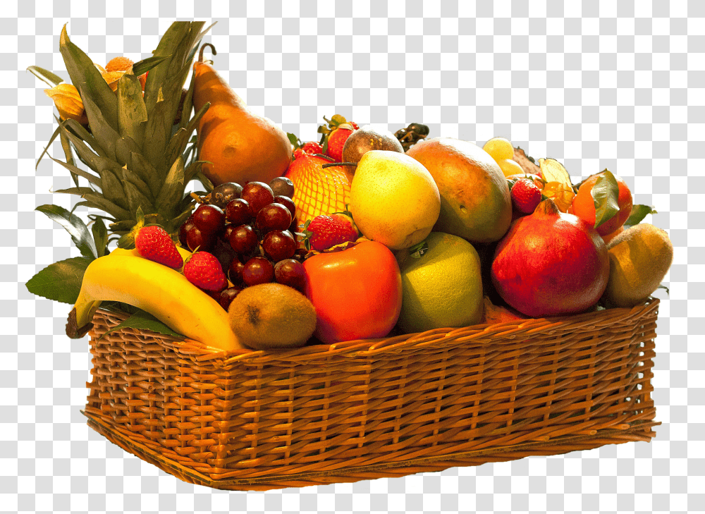 Fruit Basket Transparent Png