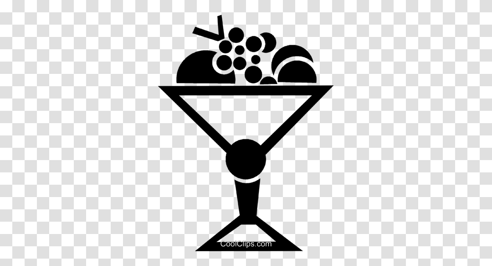 Fruit Bowl Royalty Free Vector Clip Art Illustration, Cocktail, Alcohol, Beverage, Drink Transparent Png