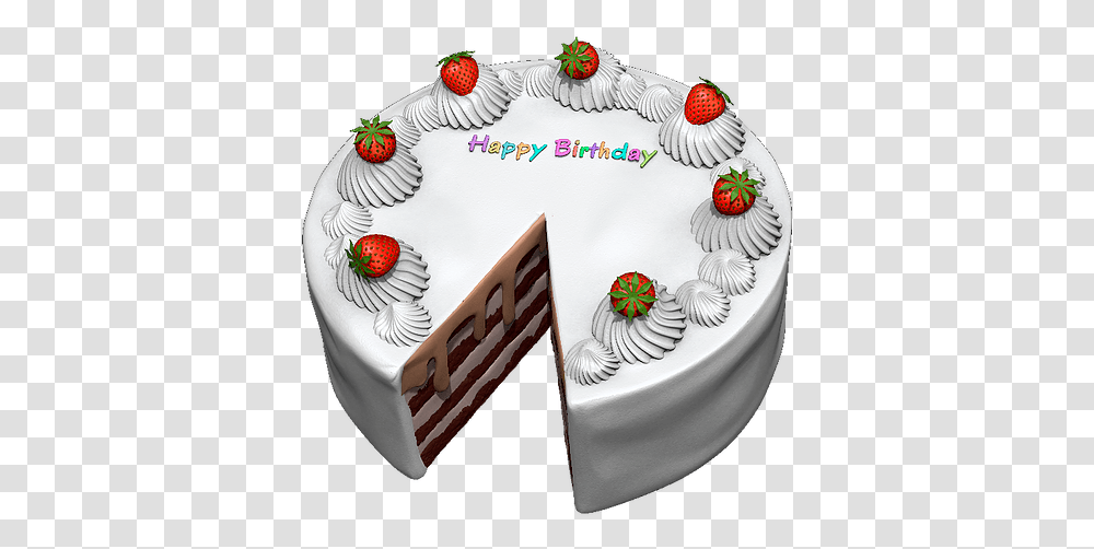 Fruit Cake, Dessert, Food, Birthday Cake Transparent Png