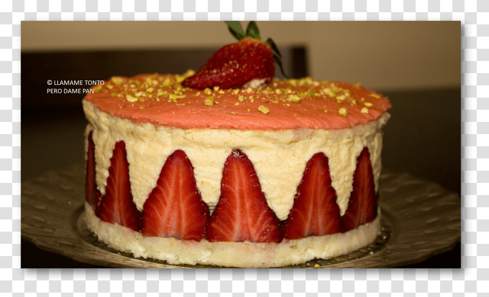 Fruit Cake, Plant, Strawberry, Food, Dessert Transparent Png