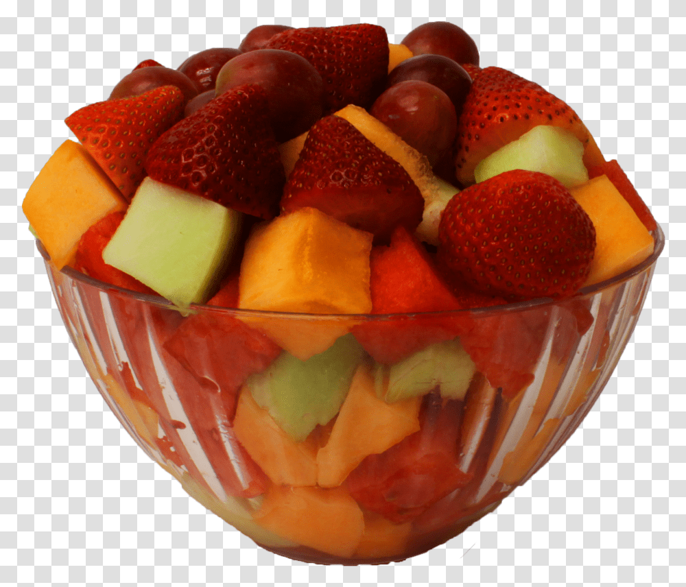 Fruit Cup, Plant, Strawberry, Food, Salad Transparent Png