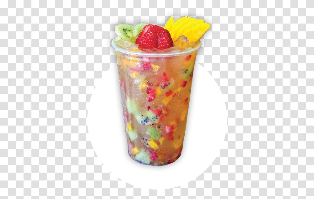 Fruit Cup, Strawberry, Plant, Food, Juice Transparent Png