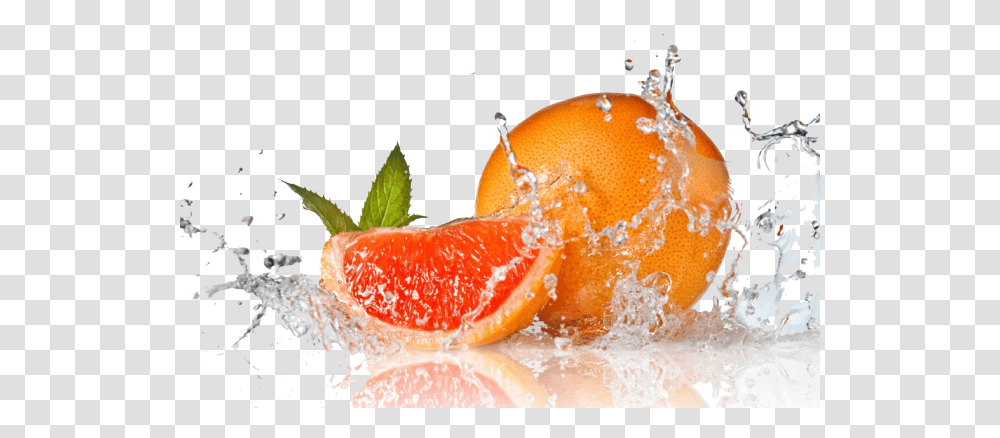 Fruit Drop In Water, Citrus Fruit, Plant, Food, Grapefruit Transparent Png