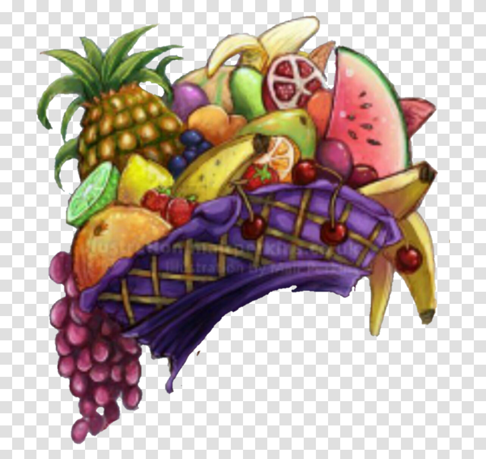 Fruit Festive Sticker By Seedless Fruit, Plant, Food, Pineapple, Watermelon Transparent Png