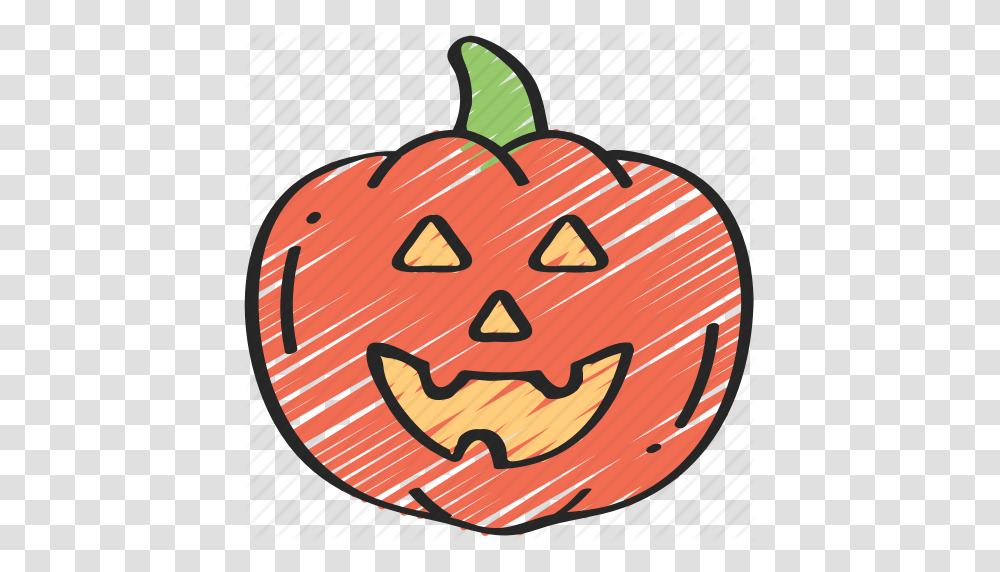 Fruit Halloween Happy Jack O Lantern Pumpkin Smile Icon, Vegetable, Plant, Food Transparent Png