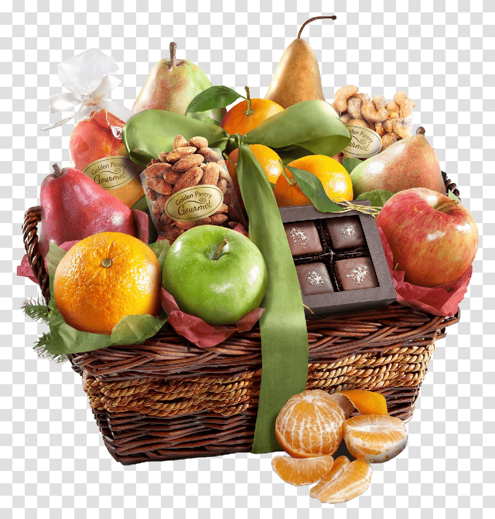 Fruit Hampers For Christmas, Plant, Food, Apple, Orange Transparent Png