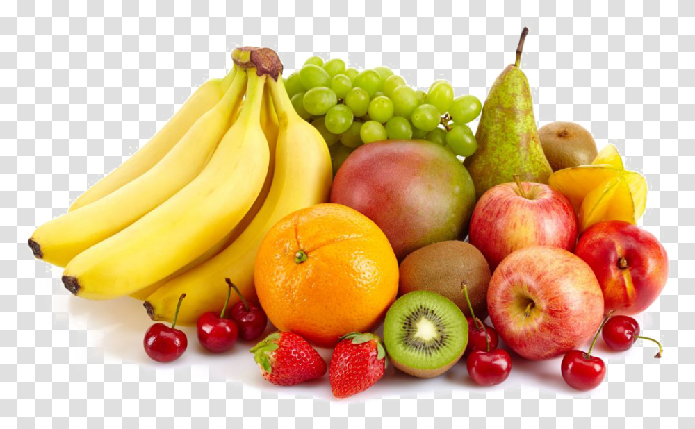 Fruit Image With Background Background Fruits, Plant, Food, Banana, Orange Transparent Png