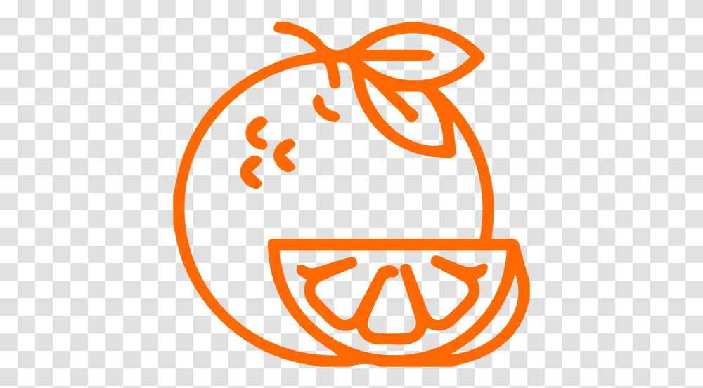 Fruit Orange, Logo, Trademark Transparent Png