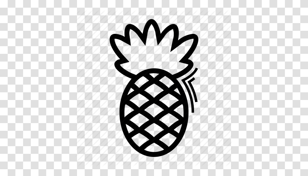 Fruit Pineapple Tropical Icon, Grenade, Bomb, Weapon, Weaponry Transparent Png