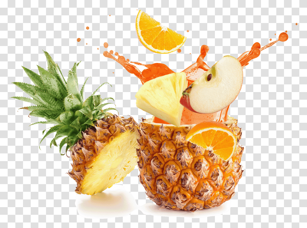Fruit Punch, Plant, Food, Pineapple, Fungus Transparent Png